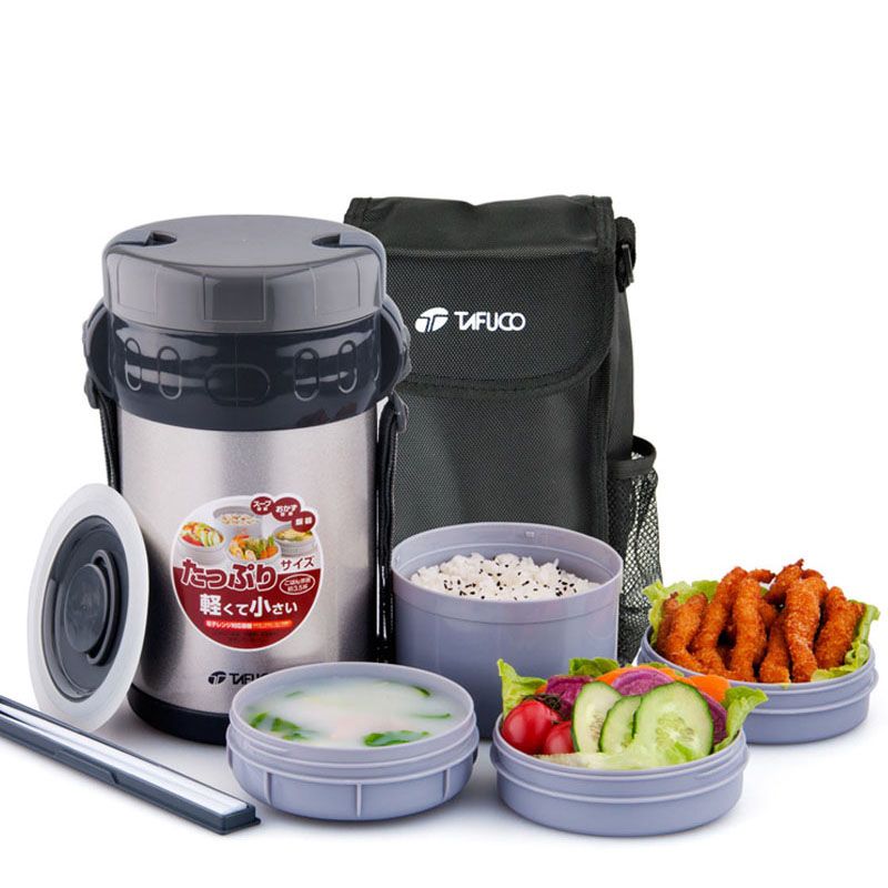 2018 Japan Tafuco 2300ml Stainless Steel Container For Soup Vacuum