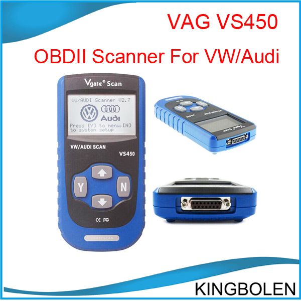 Vag Vs450 Obdii Code Reader For Audi/Vw Diagnostic Tool High Quality
