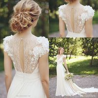 country style wedding dress