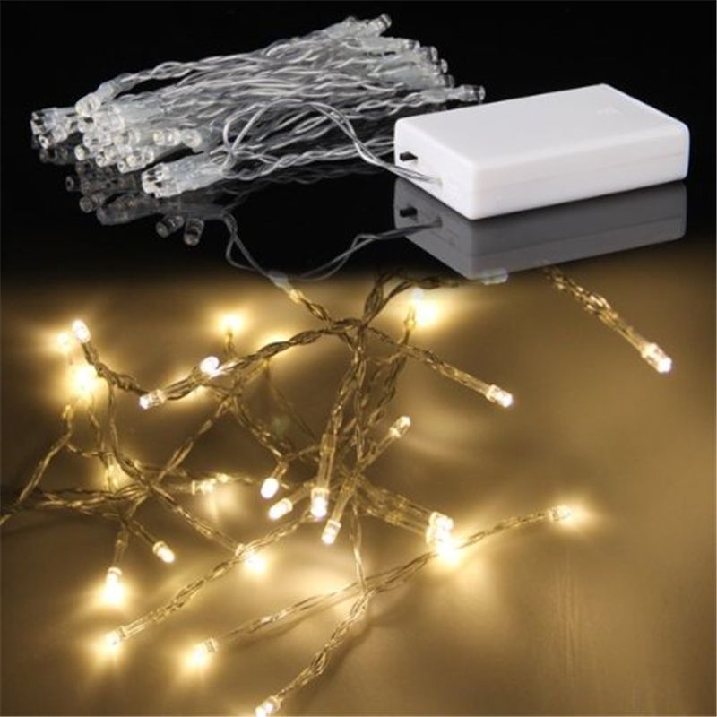 Cheap 3xaa Battery 40 Led String Mini Fairy Lights Battery Power Operated White/Warm White/Blue ...