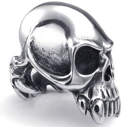 gothic look men's wedding ring