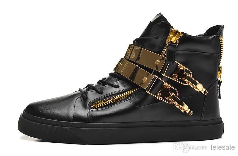 New arrivals men and women green genuine leather high top sport shoes casual unisex red bottoms sneakers spike designer CL1630