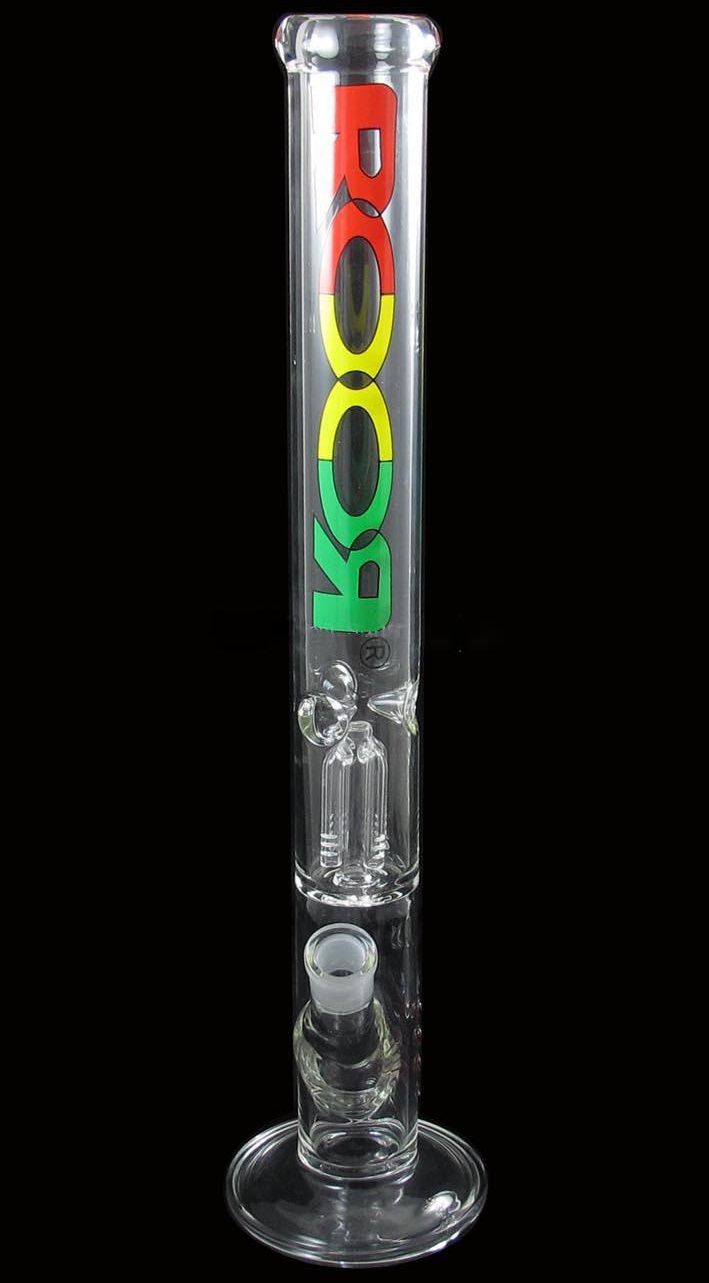 50cm Height ROOR Bong Glass Water Pipe With One Perc ROOR LOGO 18.8