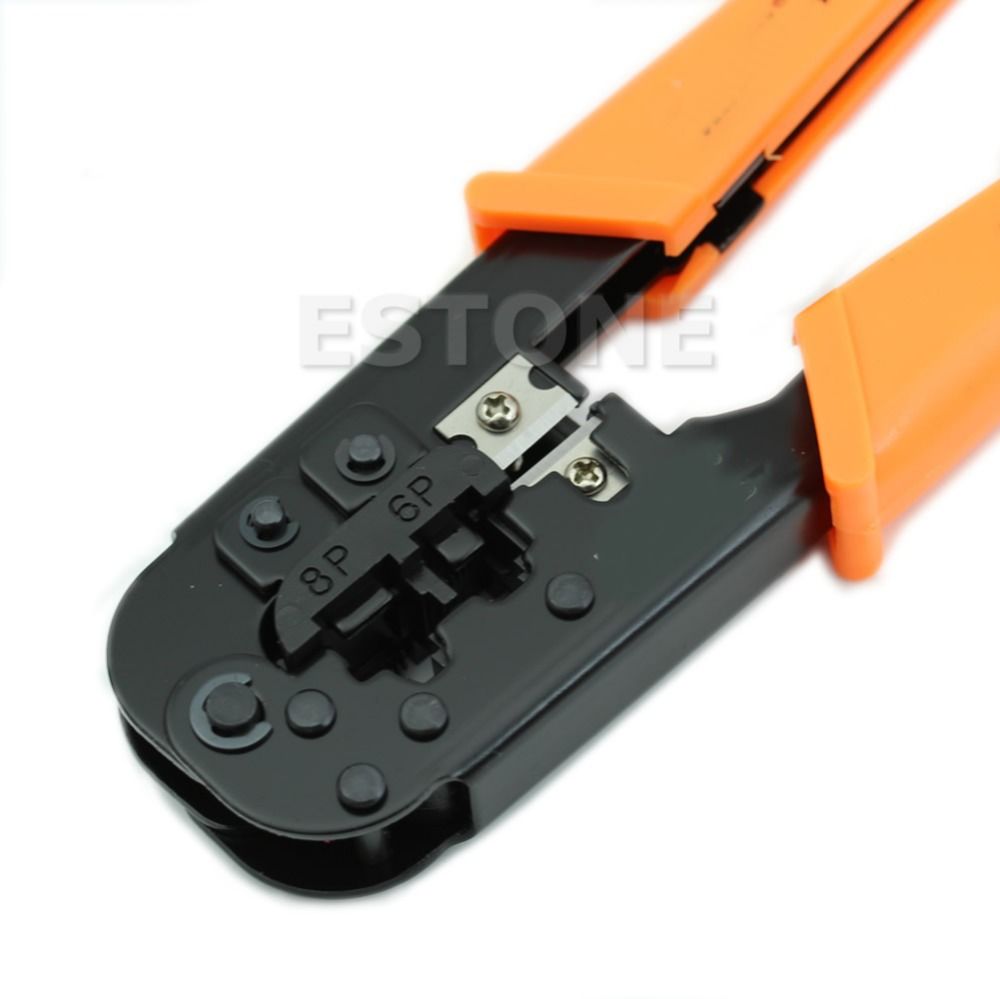 Discount Rj11 Rj45 6p 8p Cable Crimping Plier Network Clamp Tool New From China