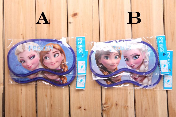 2014 New Arrival Frozen Elsa Anna Kids Sleep Eye Mask Snow Queen Princess Children Vision Care