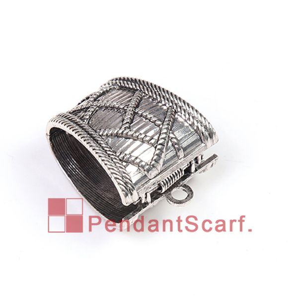 20PCS/LOT Fashion DIY Pendant Scarf Slide Bails new Design Spring Opening And Closing System Scarf Pendant Tube, Free Shipping, AC0323A
20PCS/LOT Fashion DIY Pendant Scarf Slide Bails new Design Spring Opening And Closing System Scarf Pendant Tube, Free Shipping, AC0323A