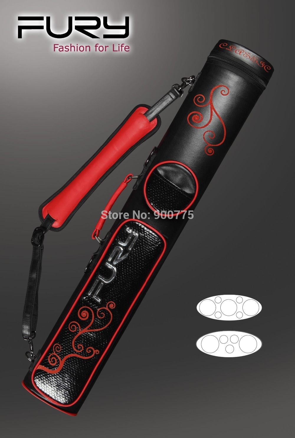 2018 Unique Cue Case Designed By Jb Cases/American Portable Pool Cue