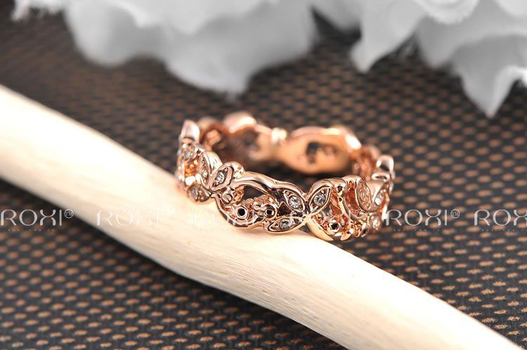 Exquisite rose-golden fresh buds rings,factory price,fashion jewelry,high quality,newest arrival,Christmas gift