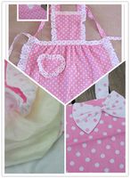 polka dot apron