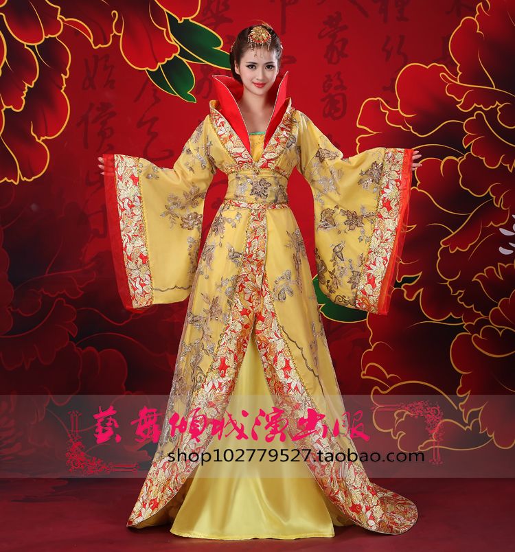 The new costume fairy princess Han Chinese clothing chaise mounted tail mounted television drama queen clothes costume stage costumes
The new costume fairy princess Han Chinese clothing chaise mounted tail mounted television drama queen clothes costume stage costumes