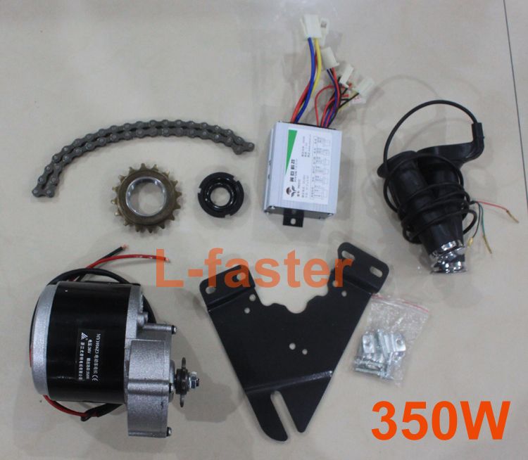 2017 24v / 36v 350w Electric Motor Kit Electric Scooter Conversion Kit