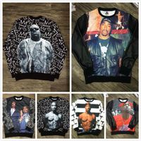 1991 Inc. Memorial Sweatshirts Hba Diamond Tupac Fuck Men Leather Sleeve Hoodie Sweatshirt 21 Style
