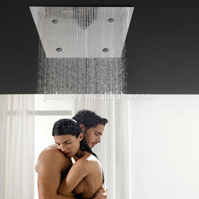 500* 500*8mm Big Rain Shower Head Rainfall,dual Rain And Ceiling Misty