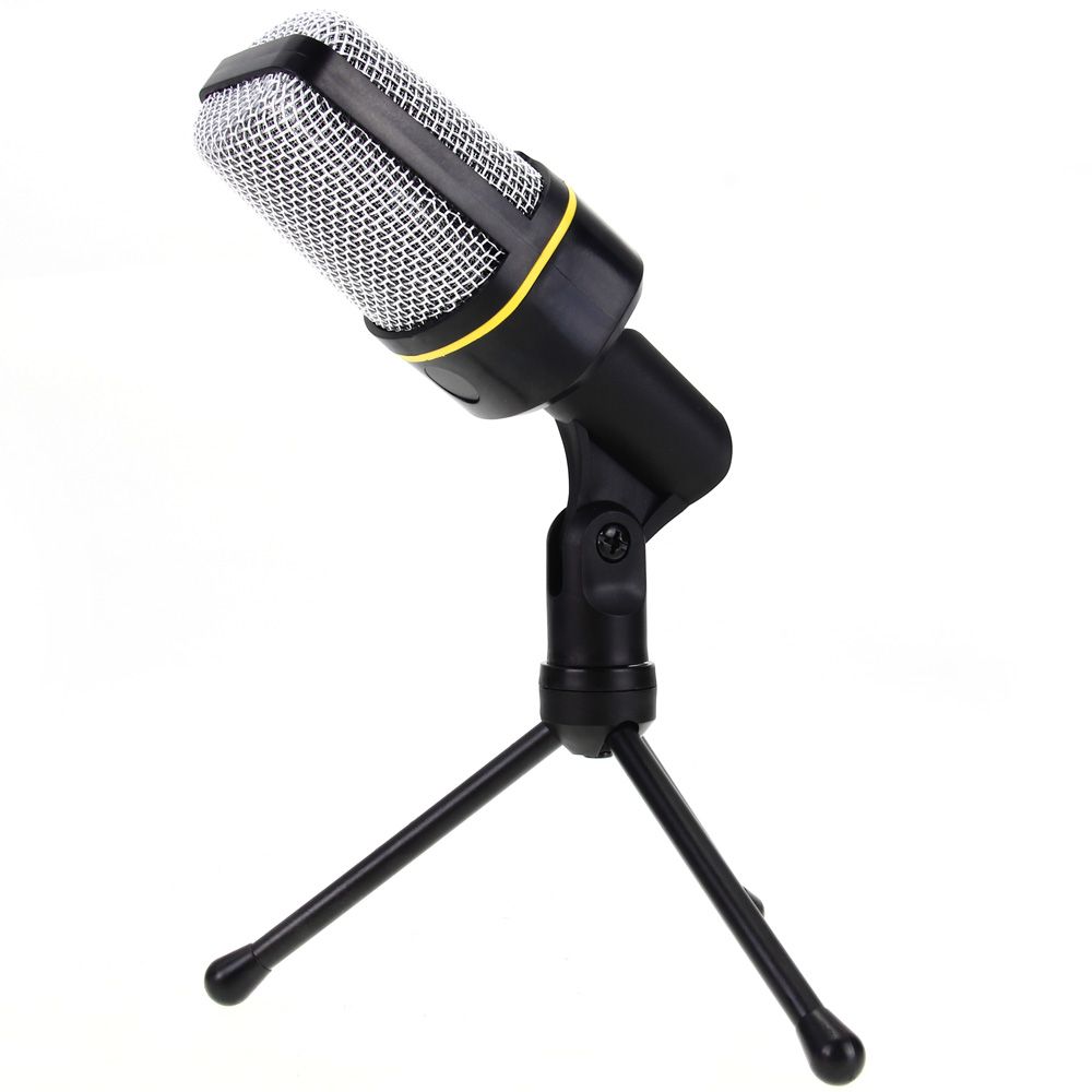 Pro Condenser Mic Microphone + Tripod Studio Recording Network Chatting