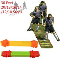 足球 梯速度训练 能量 敏捷 软梯步伐