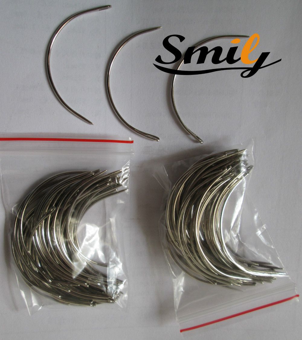 2017 C Style Curved Needles For Hair Weft /Hair Weaving Needles/Weave