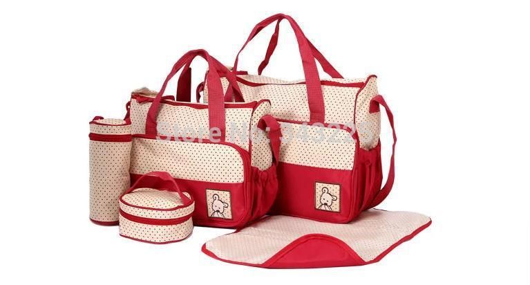 Wholesale-5PCS/lot Multi Function Large Baby Tote Shoulder Diaper Nappy Fashion Mammy 7 Color Bag
Wholesale-5PCS/lot Multi Function Large Baby Tote Shoulder Diaper Nappy Fashion Mammy 7 Color Bag