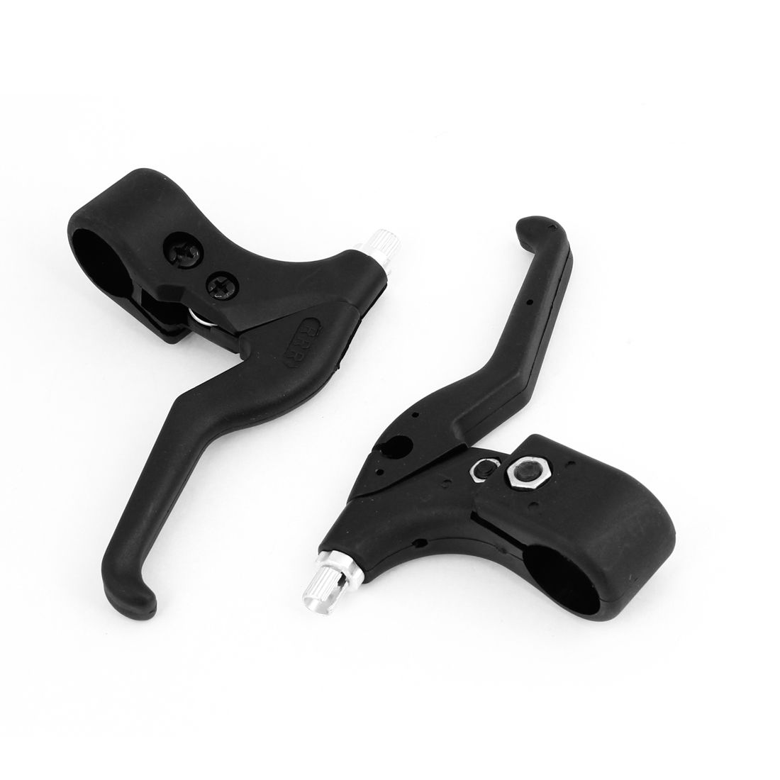 Online Cheap Pair Black Plastic Bmx Bike Bicycle Front Rear Brake
