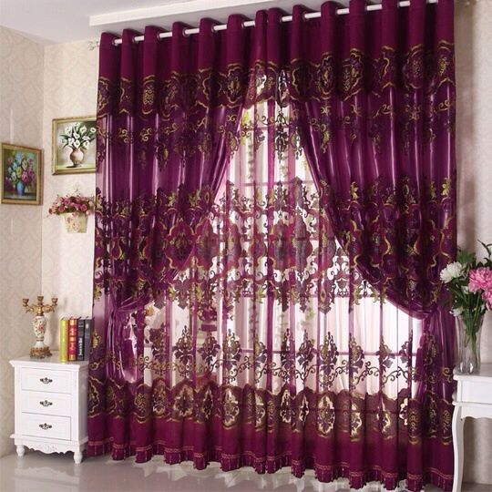 Curtains Ideas curtains decoration pictures : 2017 Wholesale Home Decoration Curtains For Windows Burnt Tulle ...
