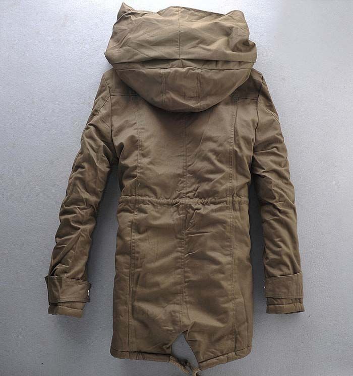 Wholesale- the winter jackets warm Thicken  coats & jackets fashion thick cotton padded mens long winter parkas hood