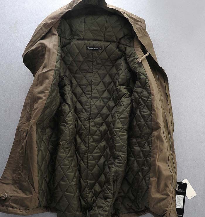 Wholesale- the winter jackets warm Thicken  coats & jackets fashion thick cotton padded mens long winter parkas hood