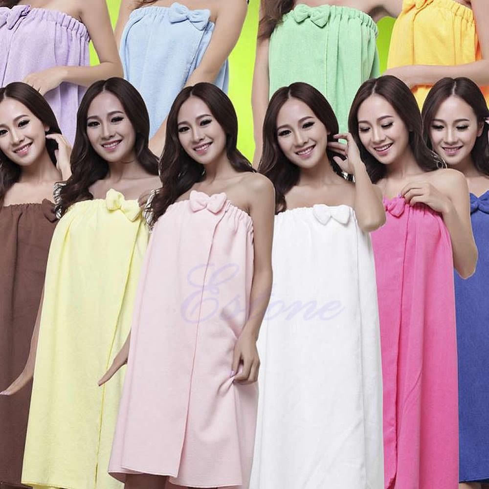 Women Towel Absorbent Microfiber Fleece Shower Spa Body Wrap Bath Towel 145x75cm, As pic
Women Towel Absorbent Microfiber Fleece Shower Spa Body Wrap Bath Towel 145x75cm, As pic