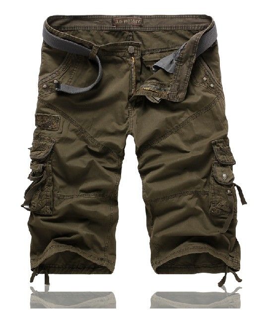 Wholesale-Free shipping 5 colors Men's camouflage cargo shorts Gym Jogging fashion baggy sweatpants summeer