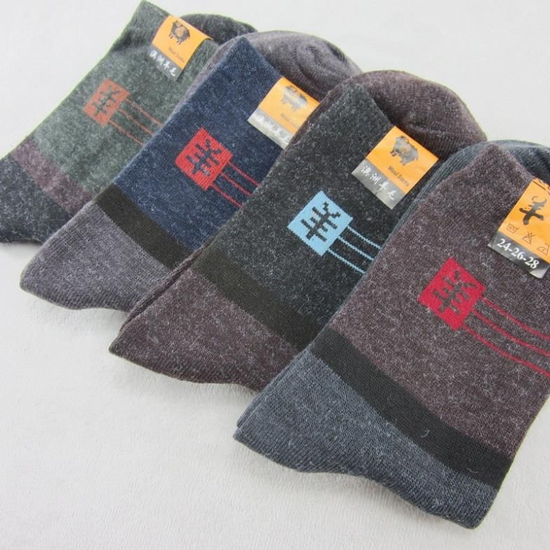 Wholesale- Men's socks Cotton and wool 20pieces Thickening Breathable socks for Women hiking socks Freeshipping