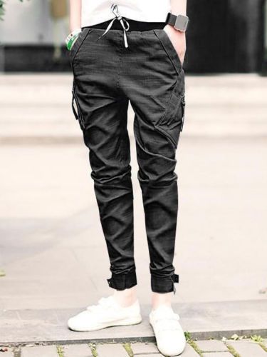 Wholesale-Details about Mens Harem Pants Trousers Tapered Drop Crotch Cuffed Jogger Casual 4 Size