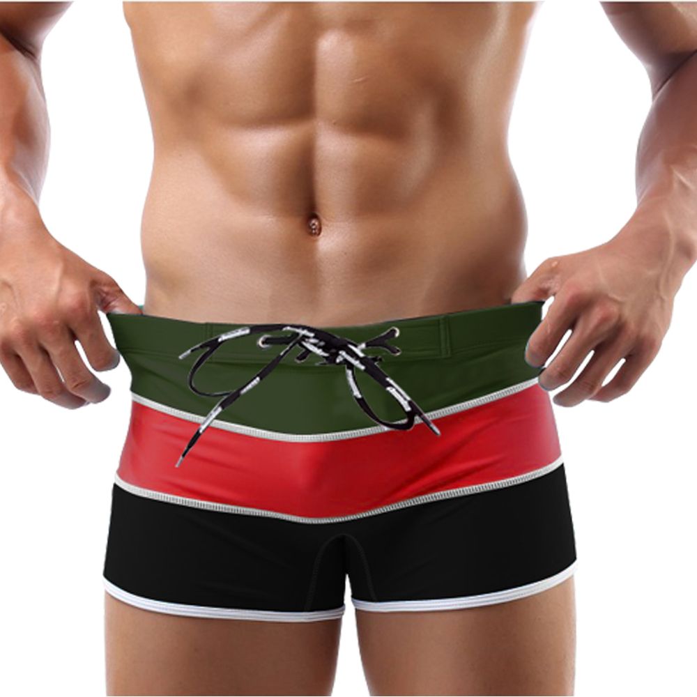 Wholesale-Baleaf-AB10001/Christmas Gift Hot Sale Fashion Men's Swiming Trunks Slim Swimwear Swim Brief 11.11 Sale