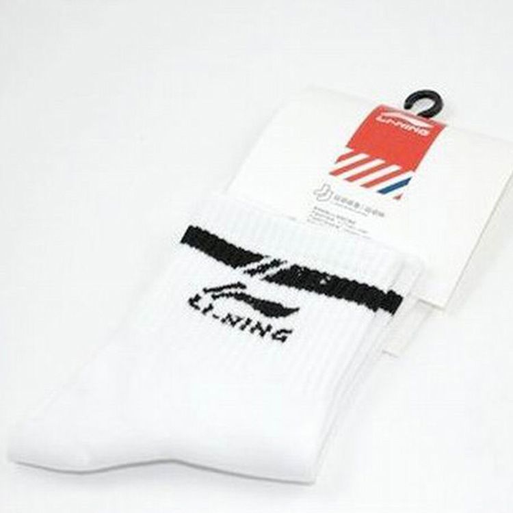 21 Colors! Lining Men's Athletic Socks Male Adult Cotton Socks Breathable Meias Masculinasbasketball sock Li-ning Badminton/Basketball Socks