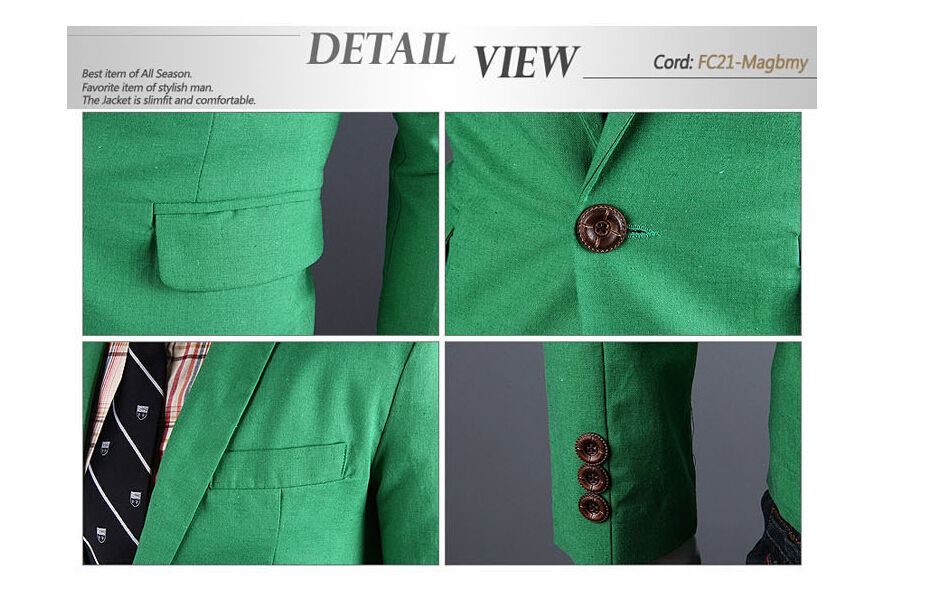 Wholesale-New Fashion Stylish Men's Suit, Men's Blazer, Business Suit, Formal Suit,7 colors Size: M-L-XL-XXL XXXL Free Shipping,R1000