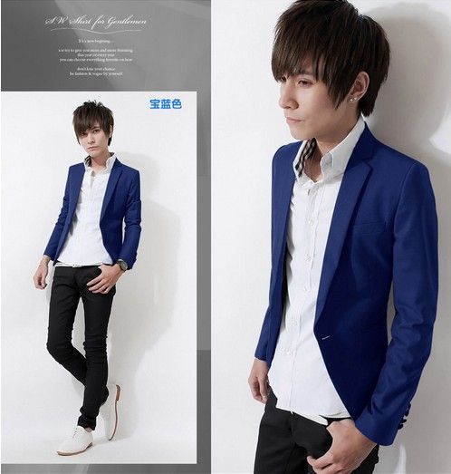 Wholesale-Fashion Spring New slim fit design Men's Blazers men suit whiter/red/black blazer masculino M/L/XL/XXL/3XL Good quality