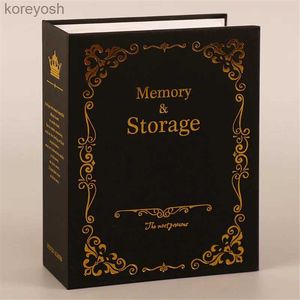 Albums Books 100 Pockets 6 Inch DIY Vintage Photo Albums Picture Case Storage Scrapbooking Picture Case Photo Album Frame For Kids ChildrenL231012