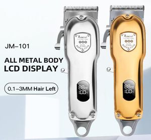 Algold Color All Metal Barber Clippers Quality Professionallesslesless Hair Clippers Online Salon Hair Cut Machine4991848