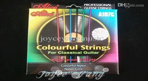 Alice Colorful Clear Clear Strings Classical Guitar Strings 1st6th Strings Byles 3444661