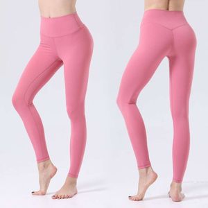 Align Lu Girl Long Yoga Wunder Train Pantalon de Course Serré Yogas Pantalon Femmes Élasticité Sport Leggings Exercice Mince Neuvième Pantalon Fitness Pleine Longueur