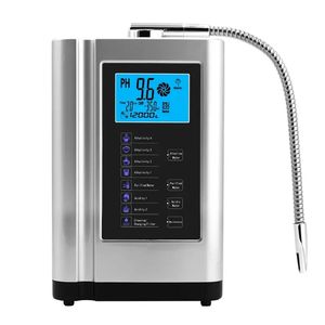 Purificador de máquina generadora de hidrógeno ionizador de agua alcalina, produce PH 3,5-10,5 sistema de filtro de agua de ácido alcalino para el hogar