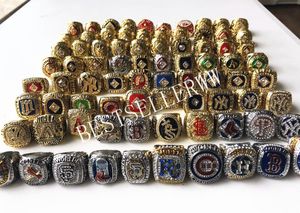 Ensemble de bagues de championnat des Champions de l'équipe de Baseball des séries mondiales de 1903 à 2023, Souvenir pour hommes, cadeau pour fans, vente en gros aléatoire