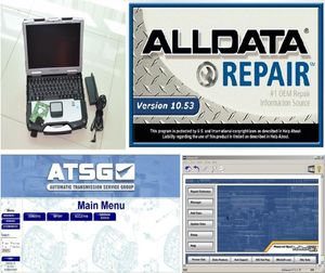 Tous les données Auto Repair Tool AllData 1053 MLL ATSG dans un logiciel HDD 1 To Computer Well pour Panasonic CF30 ordinateur portable 4G T5312775