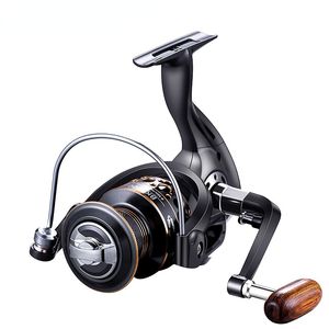 All-metal Spinning Reels Fishing Gear Made of Spinning Rods and Anchor Fish