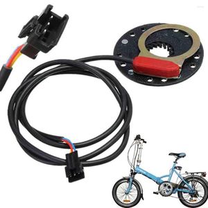 Kit de conversión de ruedas para todo terreno, Sensor auxiliar de Pedal de bicicleta eléctrica de plástico, 5 imanes, fácil de instalar y usar