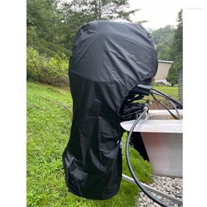 All Terrain Wheels Motor Engine Boat Cover Anti Half Outboard UV Oxford Waterproof Protector Dustproof Air Antigores Yacht Marine 420D