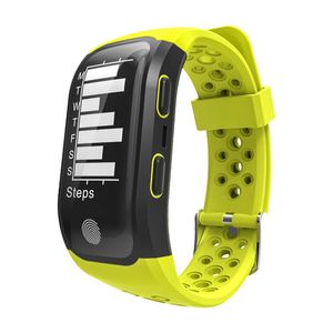 Medidor de altitud GPS Reloj de pulsera inteligente Monitor de ritmo cardíaco Reloj inteligente Rastreador de ejercicios IP68 Reloj de pulsera impermeable para iPhone Reloj Android
