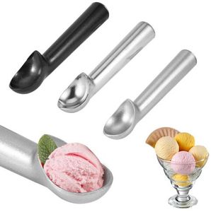 Cuchara de helado de aleación de aluminio Cuchara de helado Haagen-Dazs pilas herramienta utensilios de cocina 18 * 4 cm 3 colores