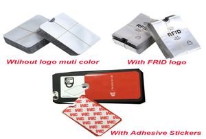Aluminium Alumium Anti RFID Blocking Sleeve Credit Card Carte Tolders Protection Holder Sacs avec autocollants adhésifs 6292CM3482638