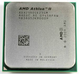 Processeur AMD Athlon II X2 255 3,1 GHz 2 Mo de cache L2 Socket AM3 Dual-Core CPU à pièces dispersées