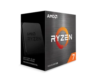AMD Ryzen 7 5700X R7 5700X 3.4 GHz Eight-Core 16-Thread CPU Processor 7NM L3=32M 100-000000926 Socket AM4 Sealed but without fan