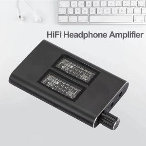 Amplificateur 16150 ohm Hifi Hifi Headphone Earphone Amplificateur 3.5 mm Jack AUX AMP audio réglable portable pour le lecteur de musique de téléphone mobile