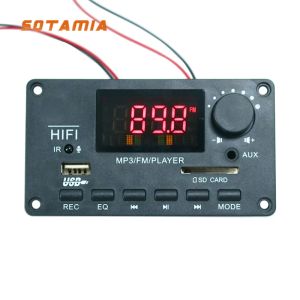 Amplificateur Sotamia Power Amplificateur Bluetooth Decoder Board 2x25W Décodage sans perte USB TF Radio Aux avec enregistrement MP3 Amplificateur